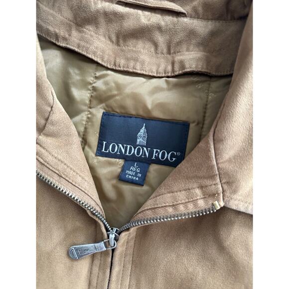 London Fog men's zip up jacket size Large REG - Picture 4 of 10